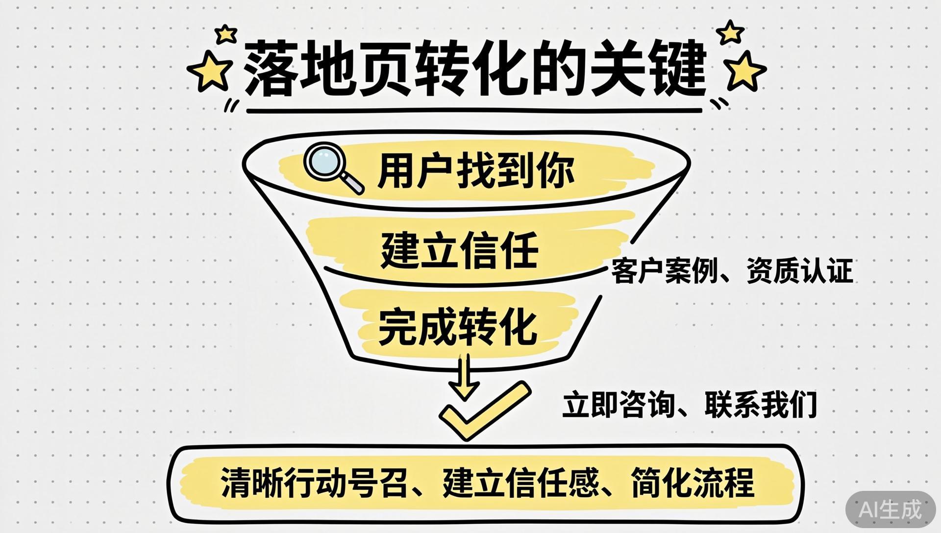 落地页转化的关键