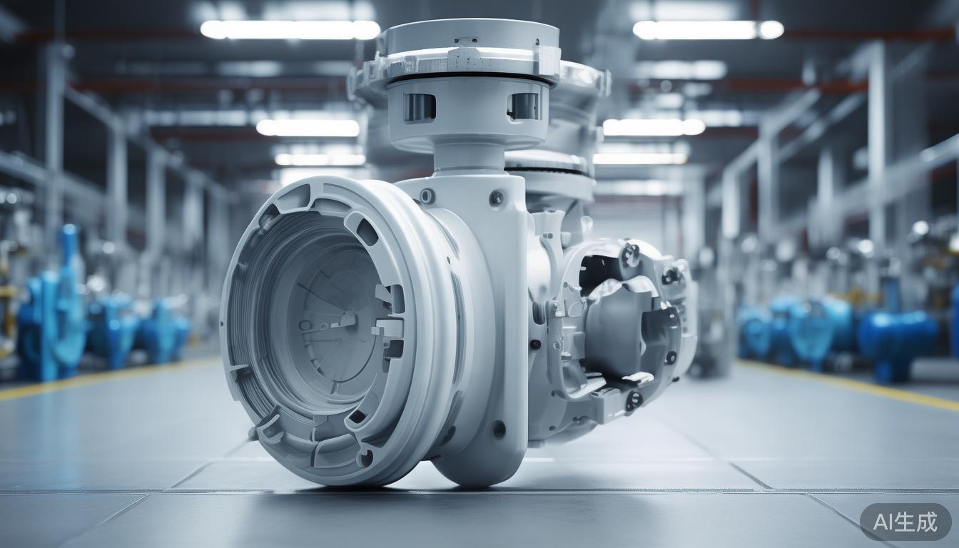 PlasticElectricBallValvePlasticPartDesignAndSizeForOptimalFunctionality