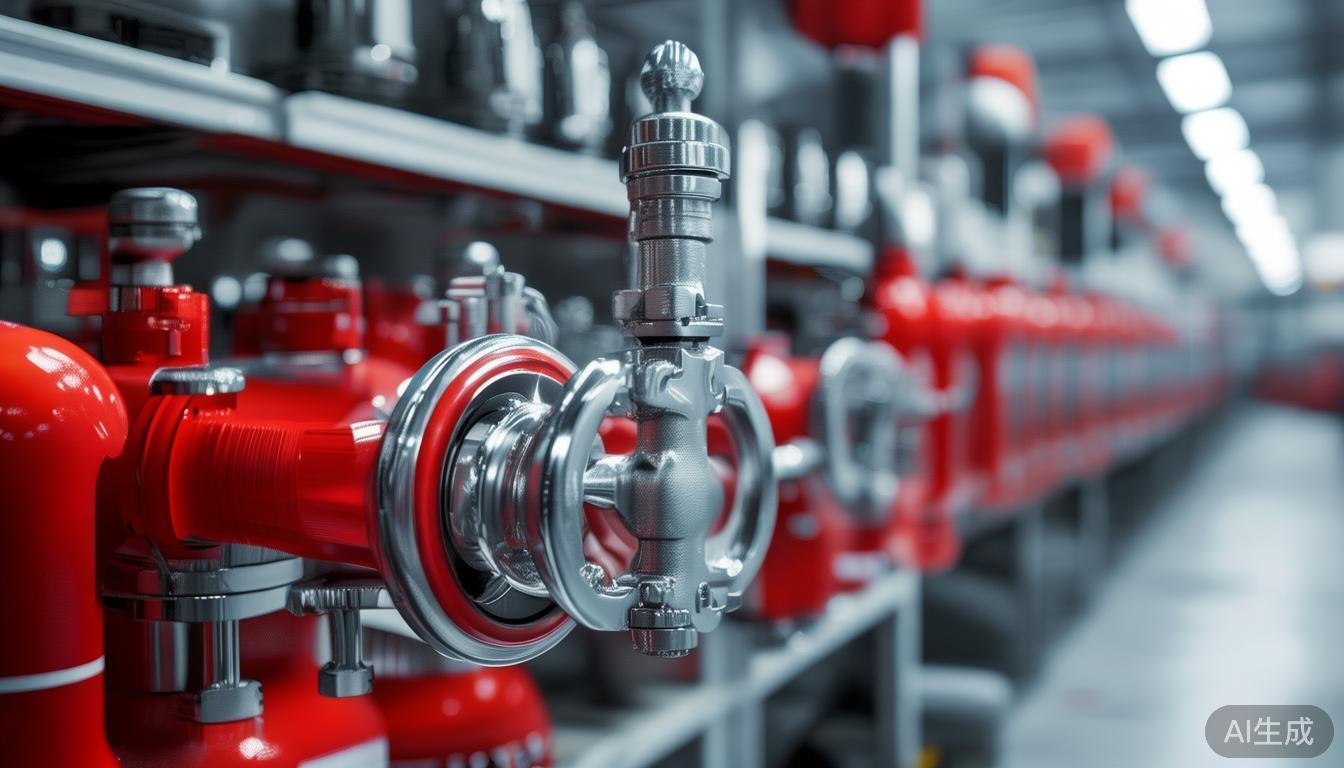 Safety Disc Valve Function Safety Discharge Tank Fire Extinguisher Safety Compliance