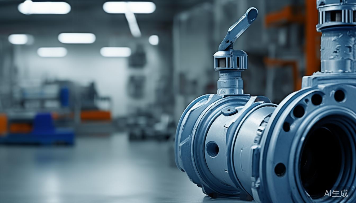 plastic ball valve design utilizing plastic components for functional valve applications