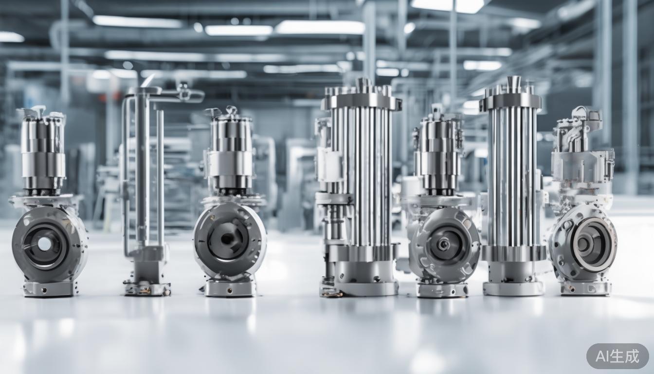 Cleaning procedures for various plunging valve types including flanged plunger valves