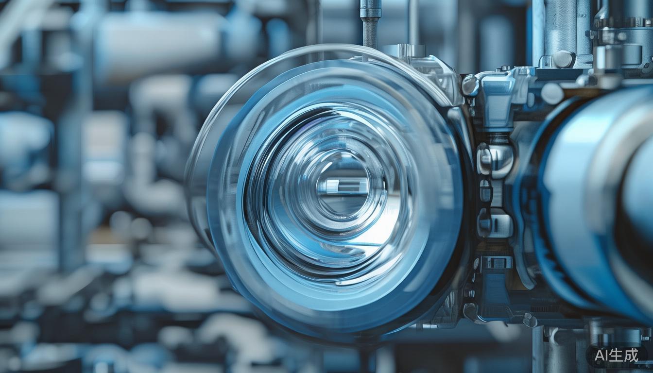 Industrial pipes sight pipe sight glass fixing pipeline maintenance process