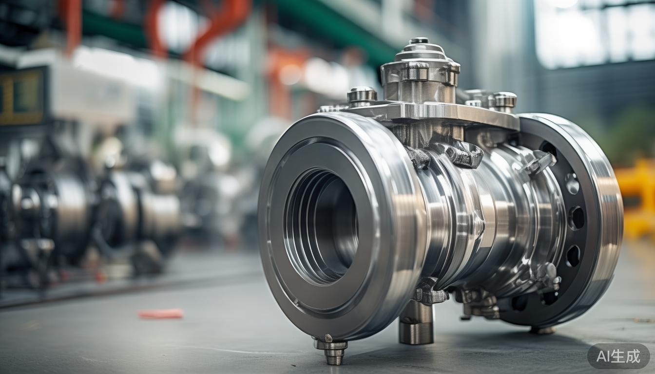 Stainless Steel Flanged Ball V