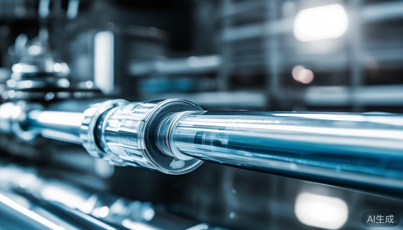 Glass pipe seal to fix pipe leak in pipe systems