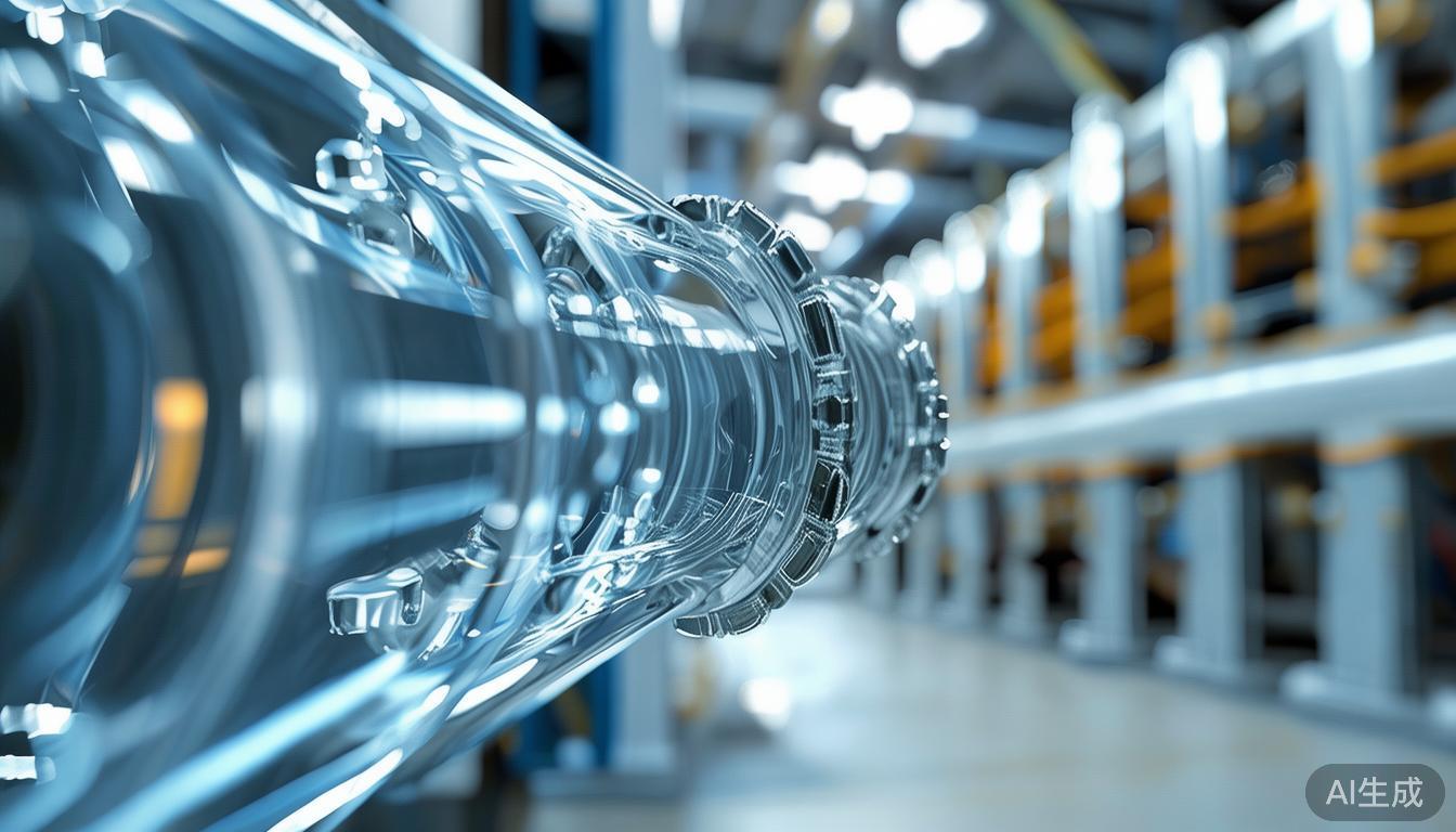 Glass Pipe Adapter for Oil and Gas Pipelines Glass Sight Pipe Maintenance