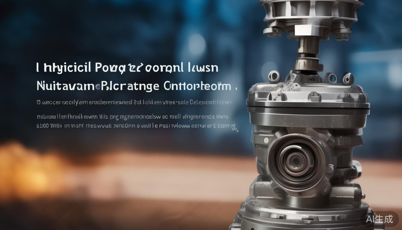 Hydraulic Power Control Valve Weir Flow Control Design Incorporating Needle Valve Pressure Control