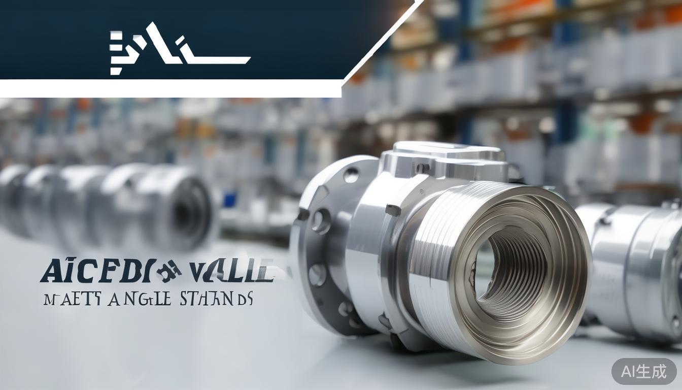 High Quality Flange Threaded Angle Valve Meeting Angle Standards Made of Stainless Steel