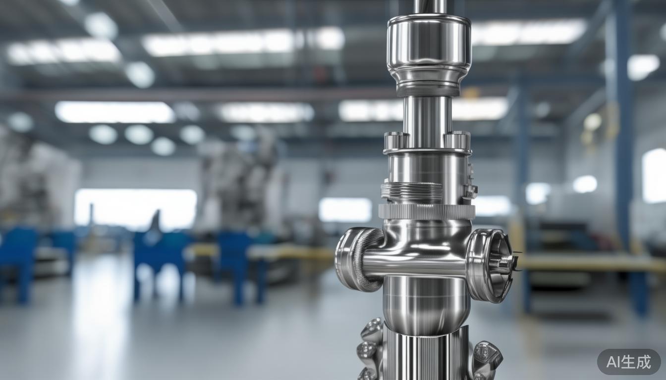 StainlessSteelAngleValveIndustrialApplicationsProductionProcess