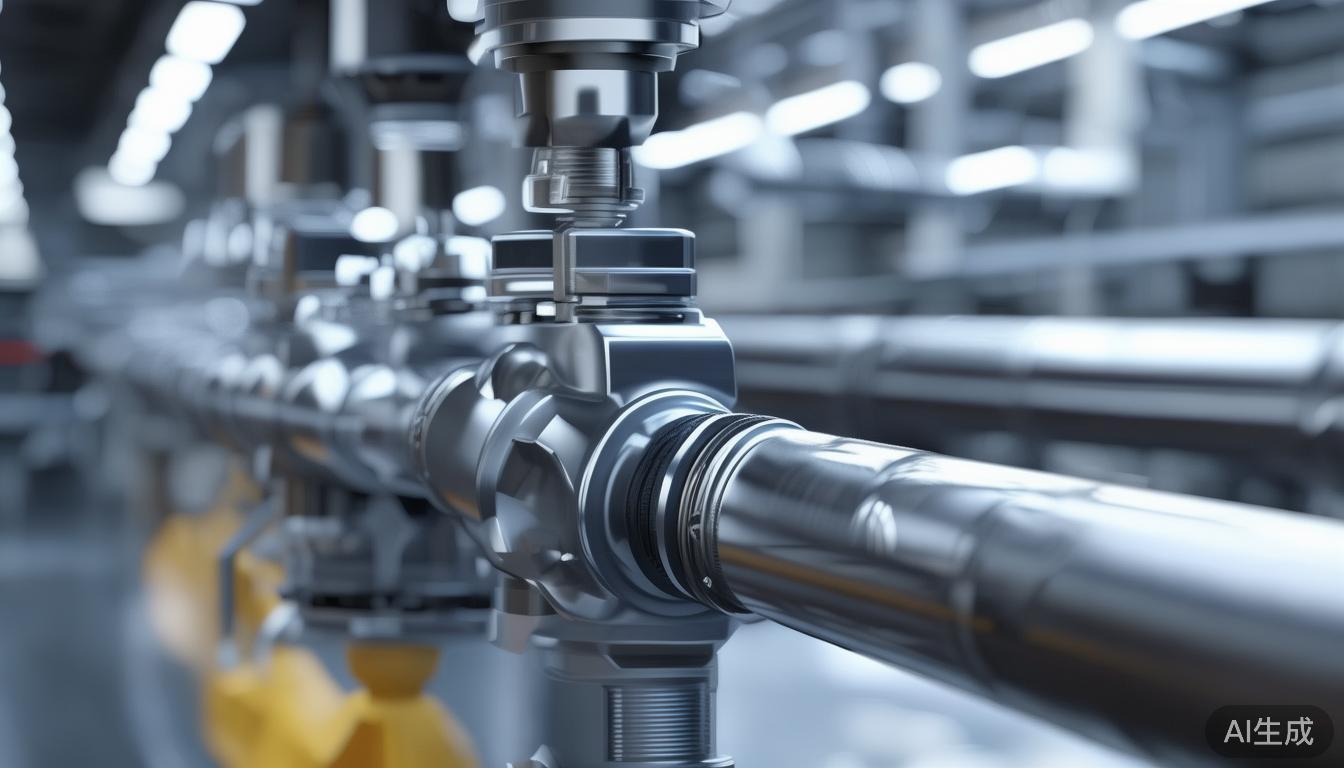 Underground Pipe Repair Industrial Pipes Installation and Mounting of Pipe Sight Glasses