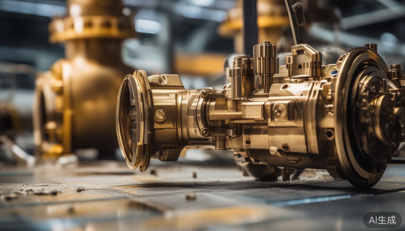 Brass Sludge Flow Control Valve with Pneumatic Solenoid Control Functionality