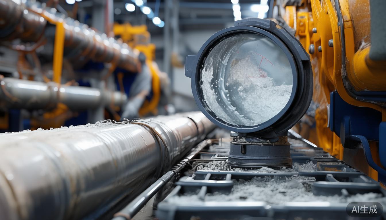 Pipeline Damage Repair and Replacement of Pipeline Sealant with Sight Glass Maintenance