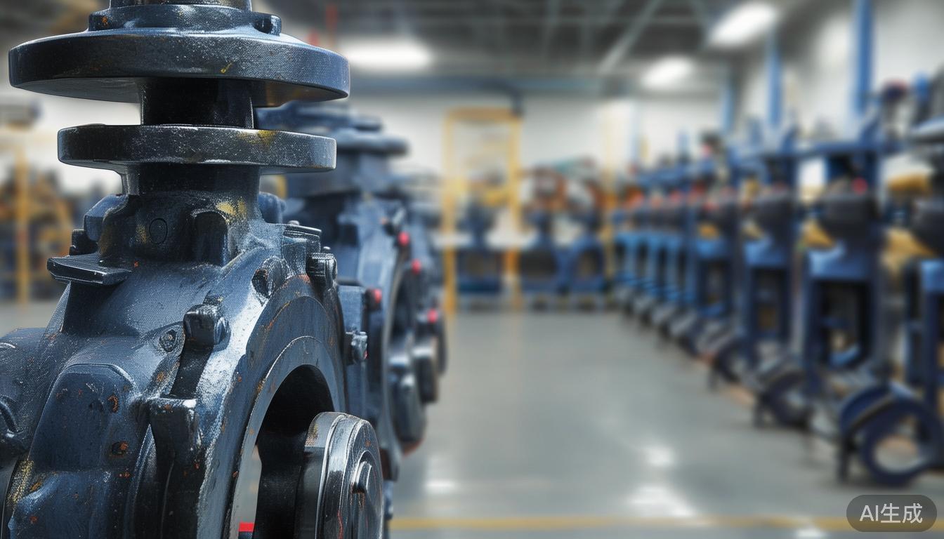 Industrial ball valves and knife gate valves for sludge management