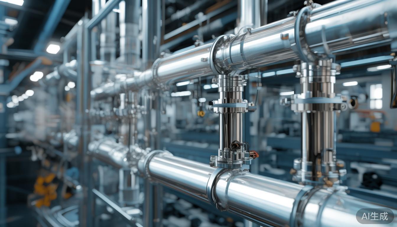 Industrial glass pipes pipeline maintenance underground pipe specialists services