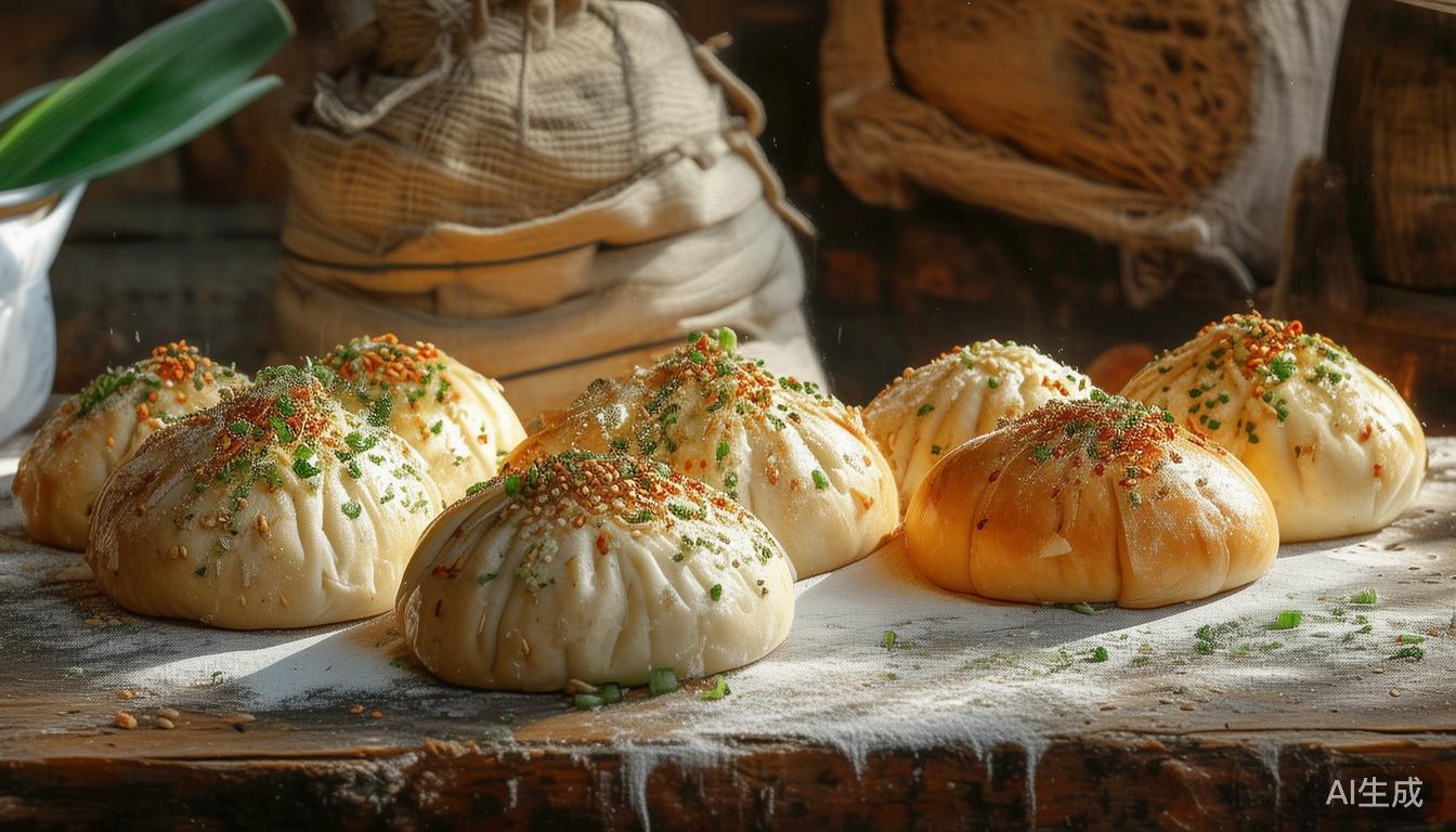 宝妈卖创意馒头