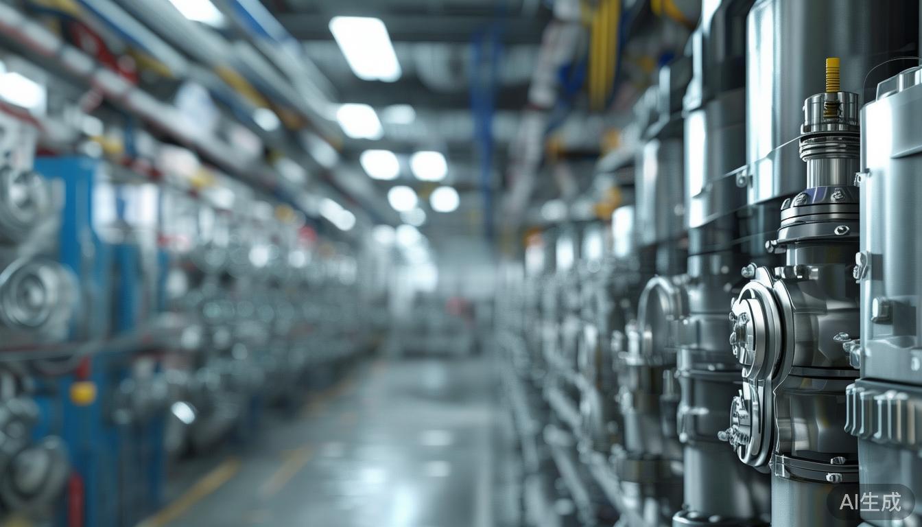 Industrial Air Filter Safety Piping Filter Valves Precision Fluid Filters System