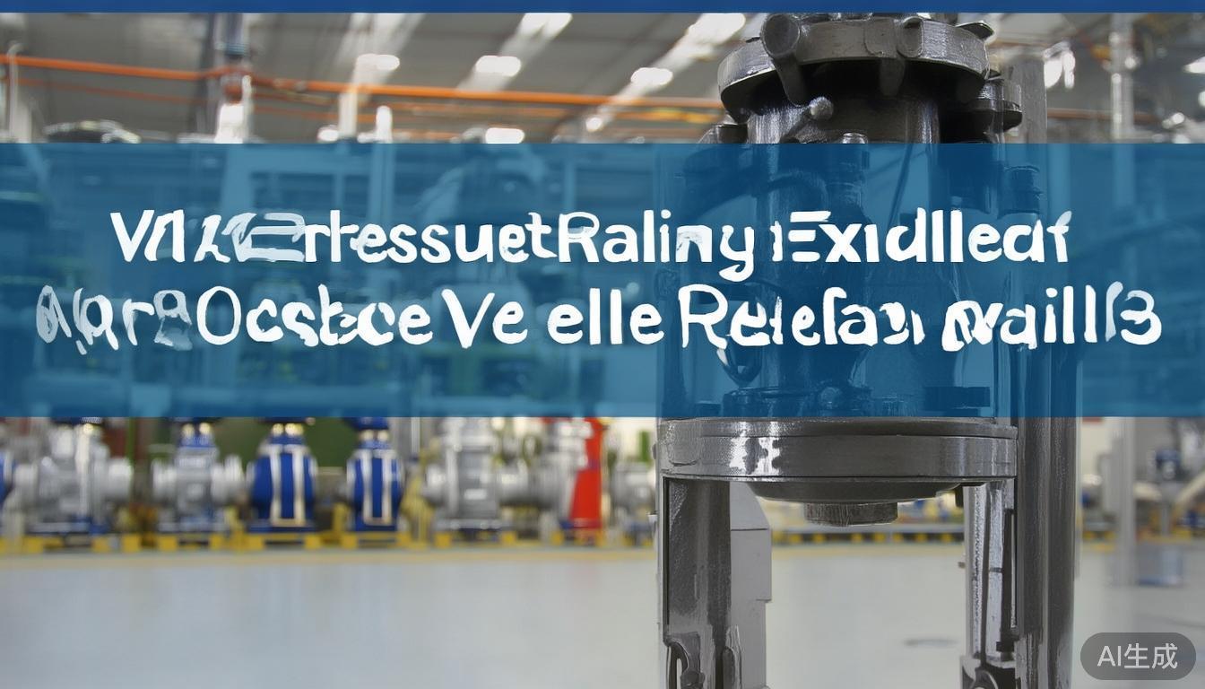 Valve Pressure Ratings Explained For Pressure Vessel Relief Valves