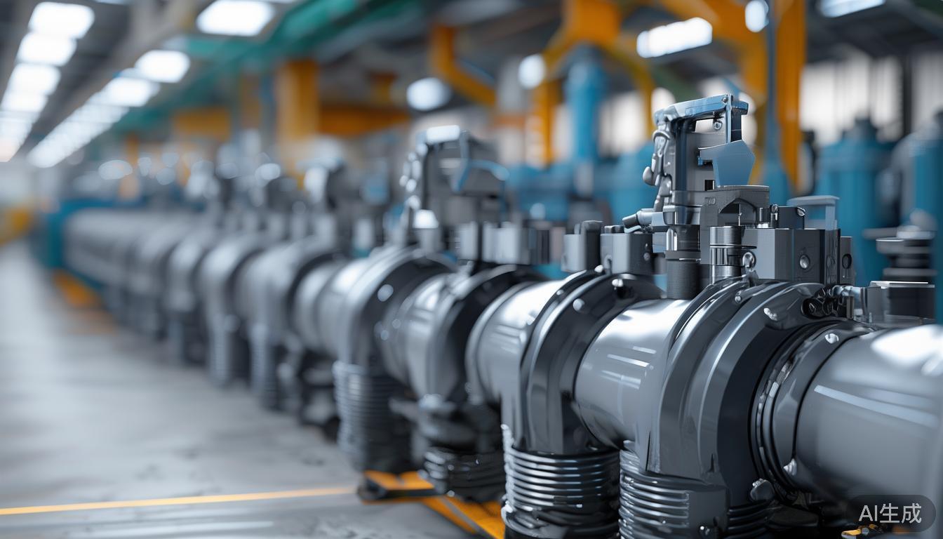 Corrugated Sludge Pipes Knife Gate Valves Corrugated Suppressors Valve Industrial Fluid Control Solutions