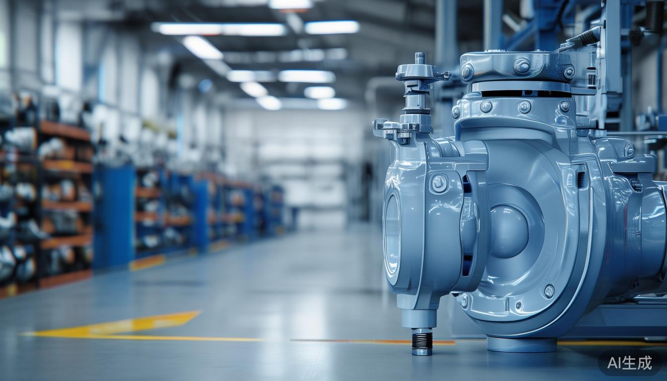 Industrial Plastic Parts Electric Plastic Valve Types Utilizing Plastic Ball