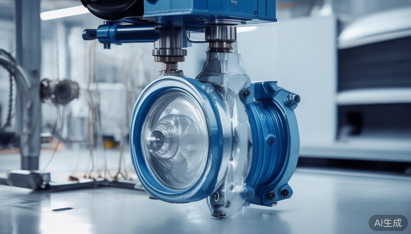 Electric Operated Ball Valve Components with Plastic Ball Plunger Cleaning