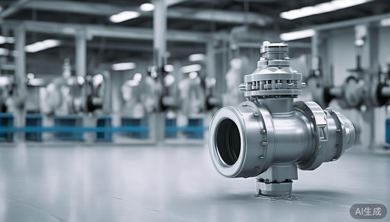 Plastic Design Sludge Ball Valve Maintenance Material Properties