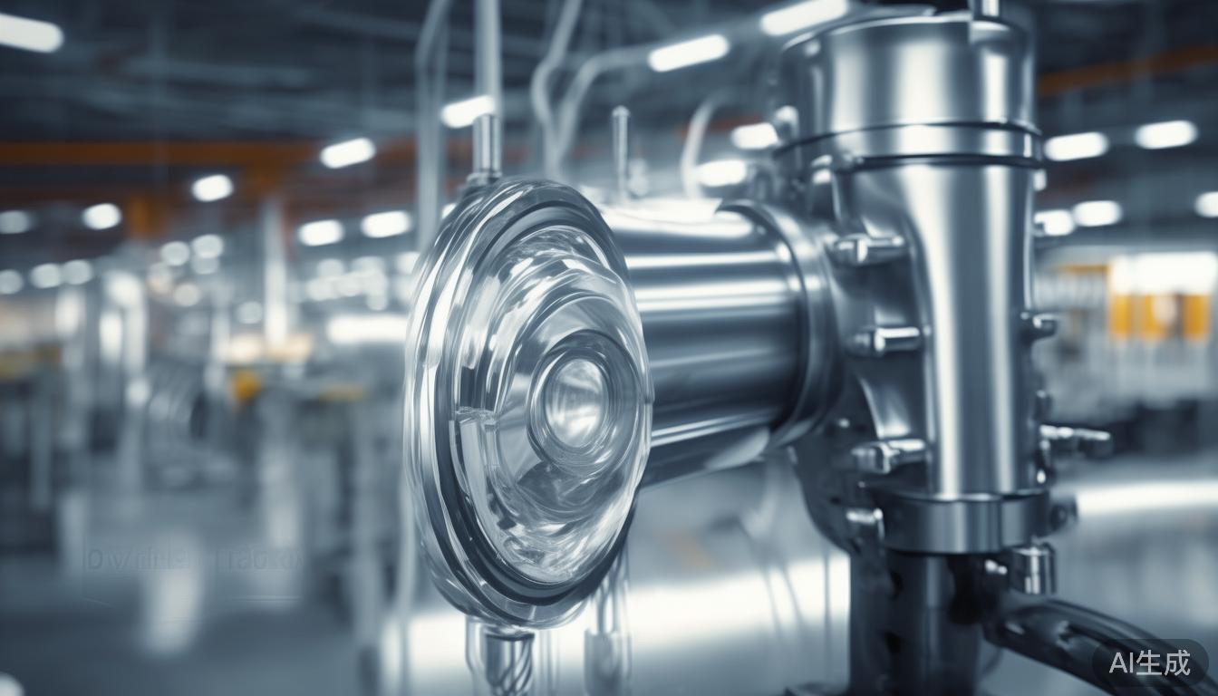 Industrial sight glass cleaning process and installation steps for pipeline sights