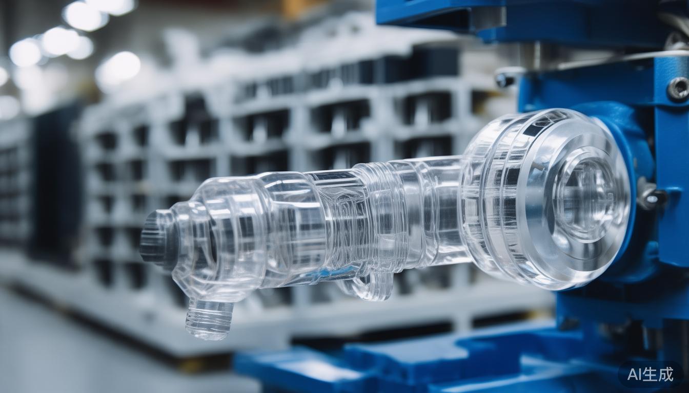 plastic parts manufacturing for plastic electric valve components with plastic ball design