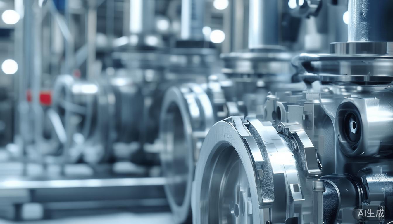 StraightThroughDiaphragmHighPressureDiaphragmValveMedicalDesign