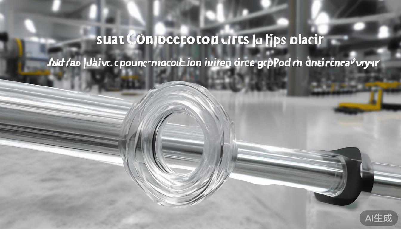 Glass pipe for fixing pipe connector with glass sight pipe adapter