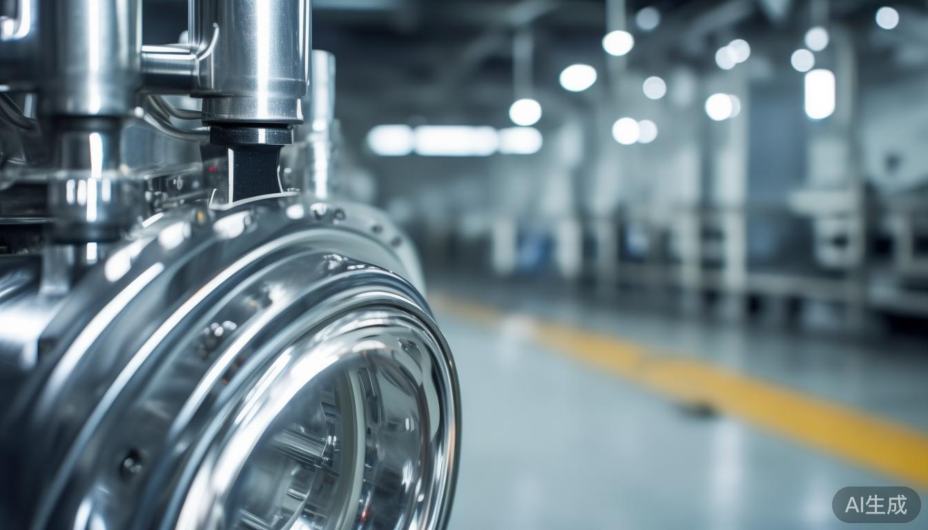 Electric lug type butterfly valve with plastic seal for industrial applications