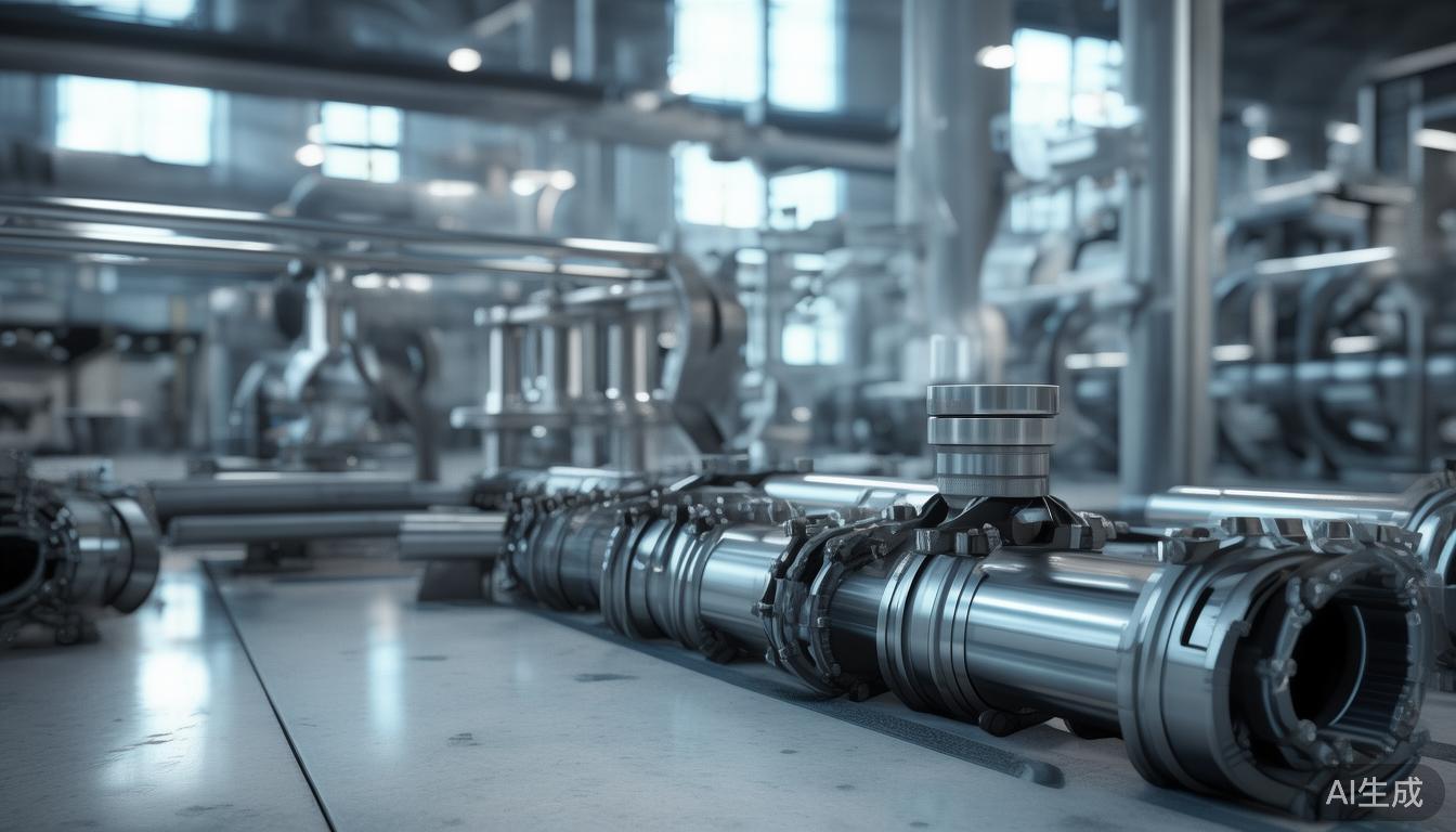 Safety Checks for Industrial Corrugated Pipes and Valves During Underground Pipe Fixing Procedures