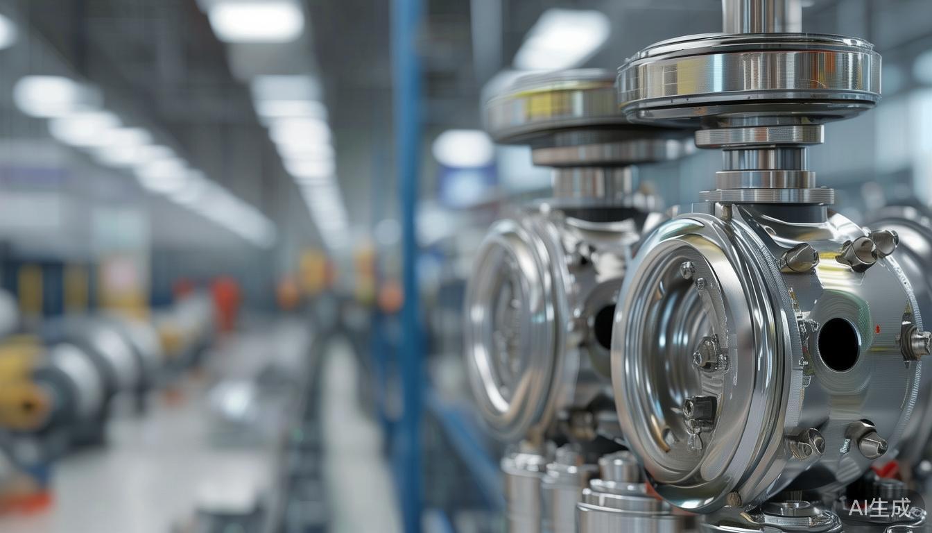 Automated Flow Control Process Control Valve Industrial Pressure Control Systems