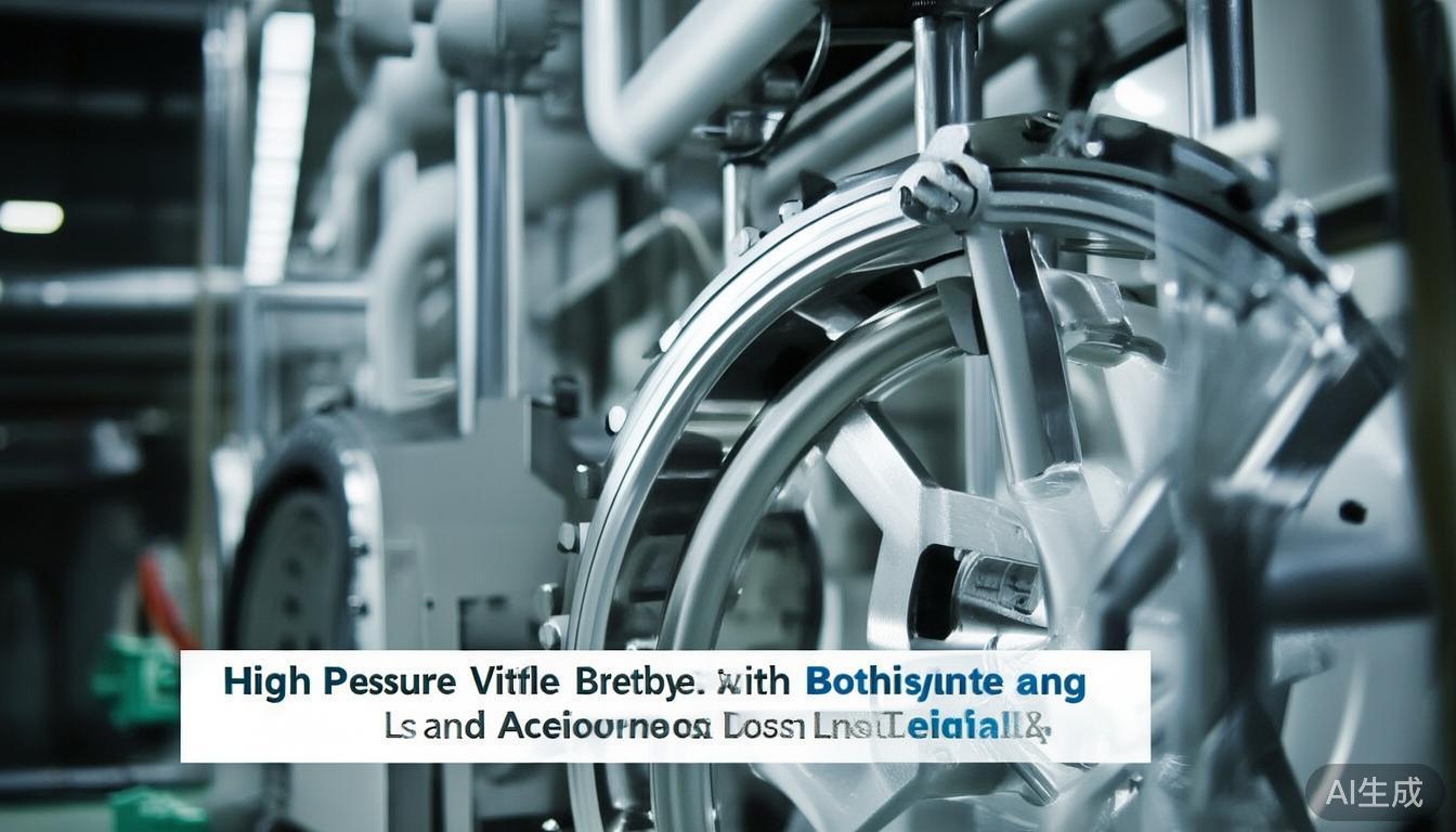 HighPressure Butterfly Valve with Butterfly Actuator and Lug Type Design