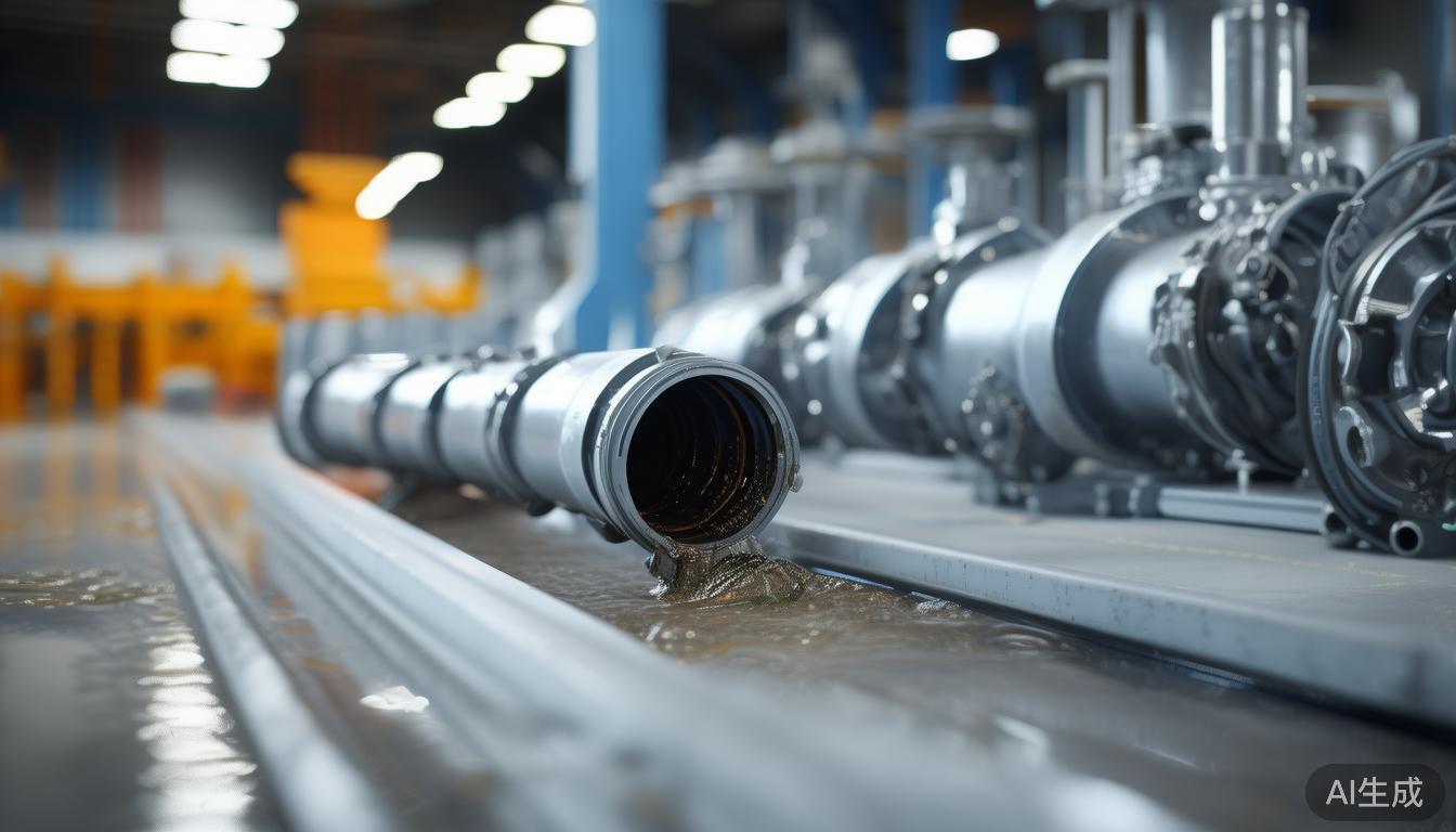 PVC Pipeline Sight German Pipeline Leak Corrugated Sludge Pipe Repair Cost Assessment