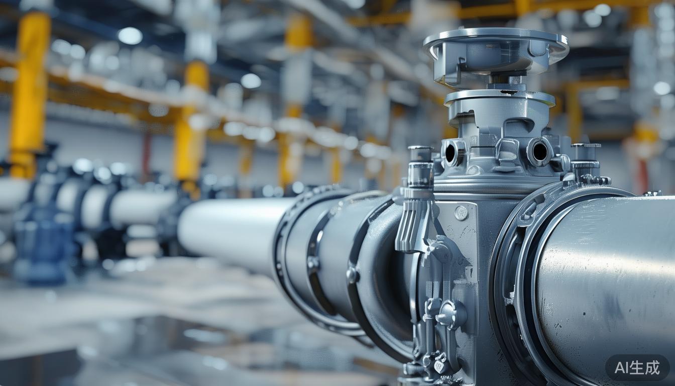 Pipe Safety Checks Industrial Corrugated Pipes Valve Cleaning Pipeline Drains Maintenance And Optimization