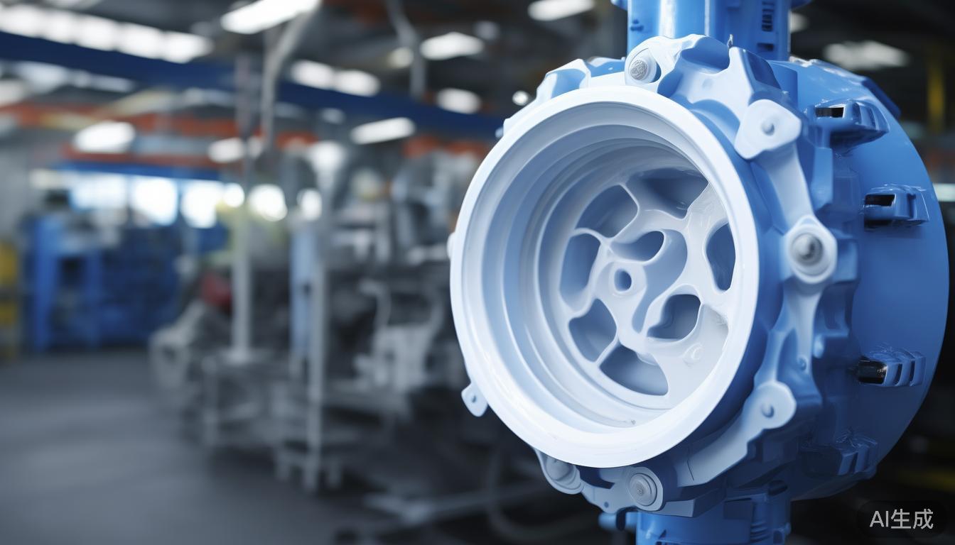 Plastic Part Design for Plastic Butterfly Valve Size and Electric Valve Applications