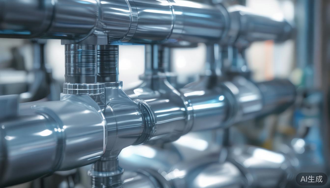 EpoxyPipeRepairEnsuringAirtightSystemWithConnectorFixes